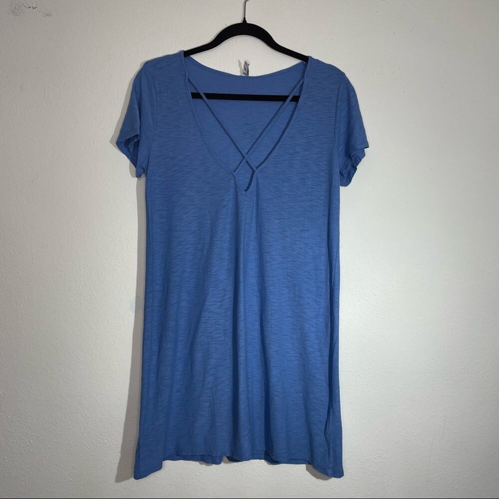 NWT Michelle by Comune Riviera Teviston Blue Dress Size Medium